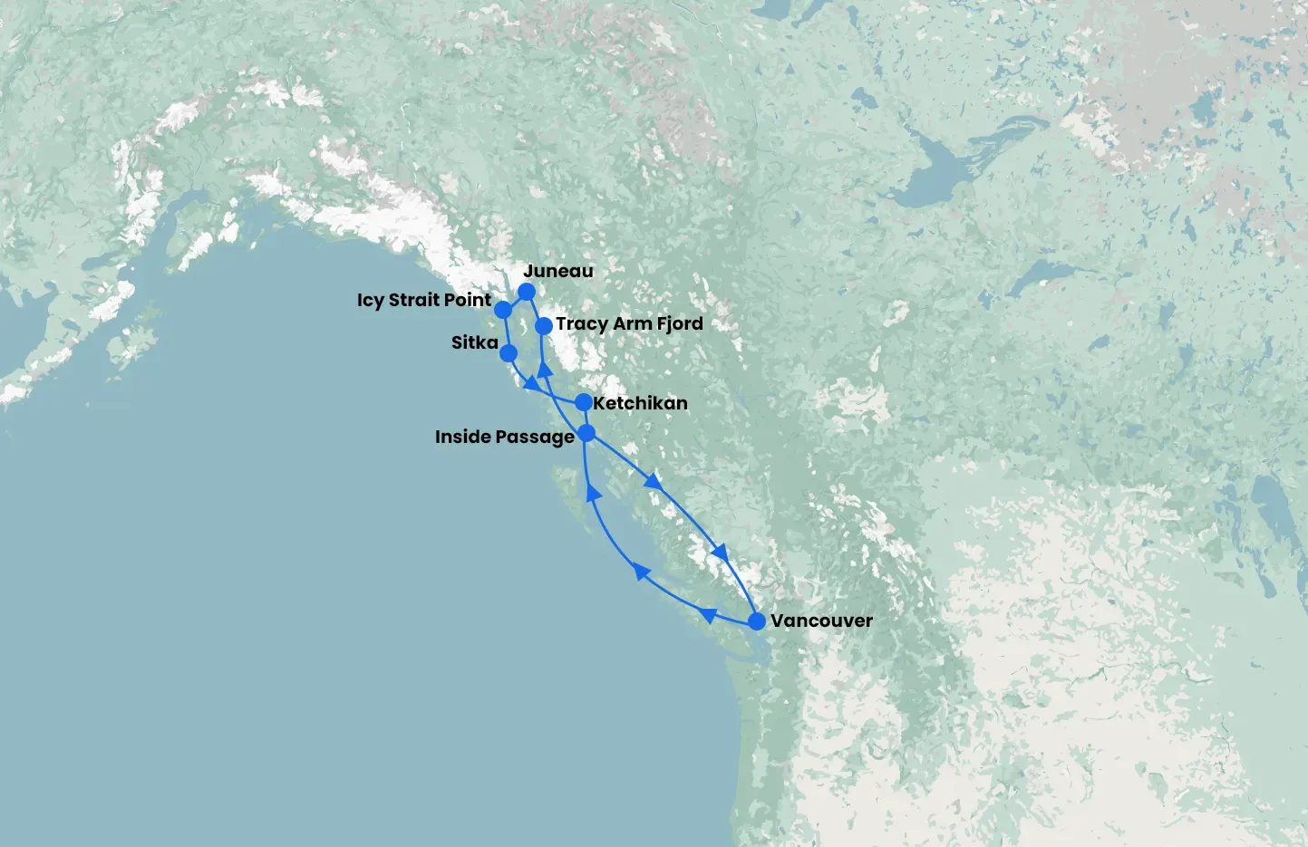 Vancouver Alaska with Serenade Of The Seas